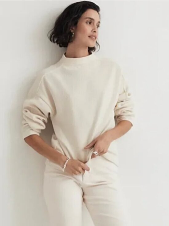 Madewell Tops - 🍂Madewell - Jacquard Funnelneck Pullover